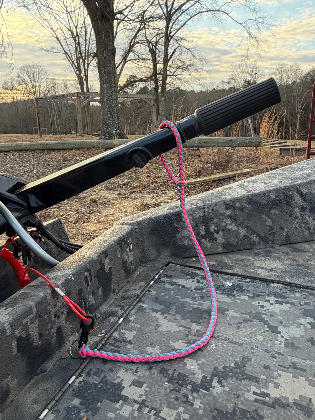 Custom paracord kill switch cord