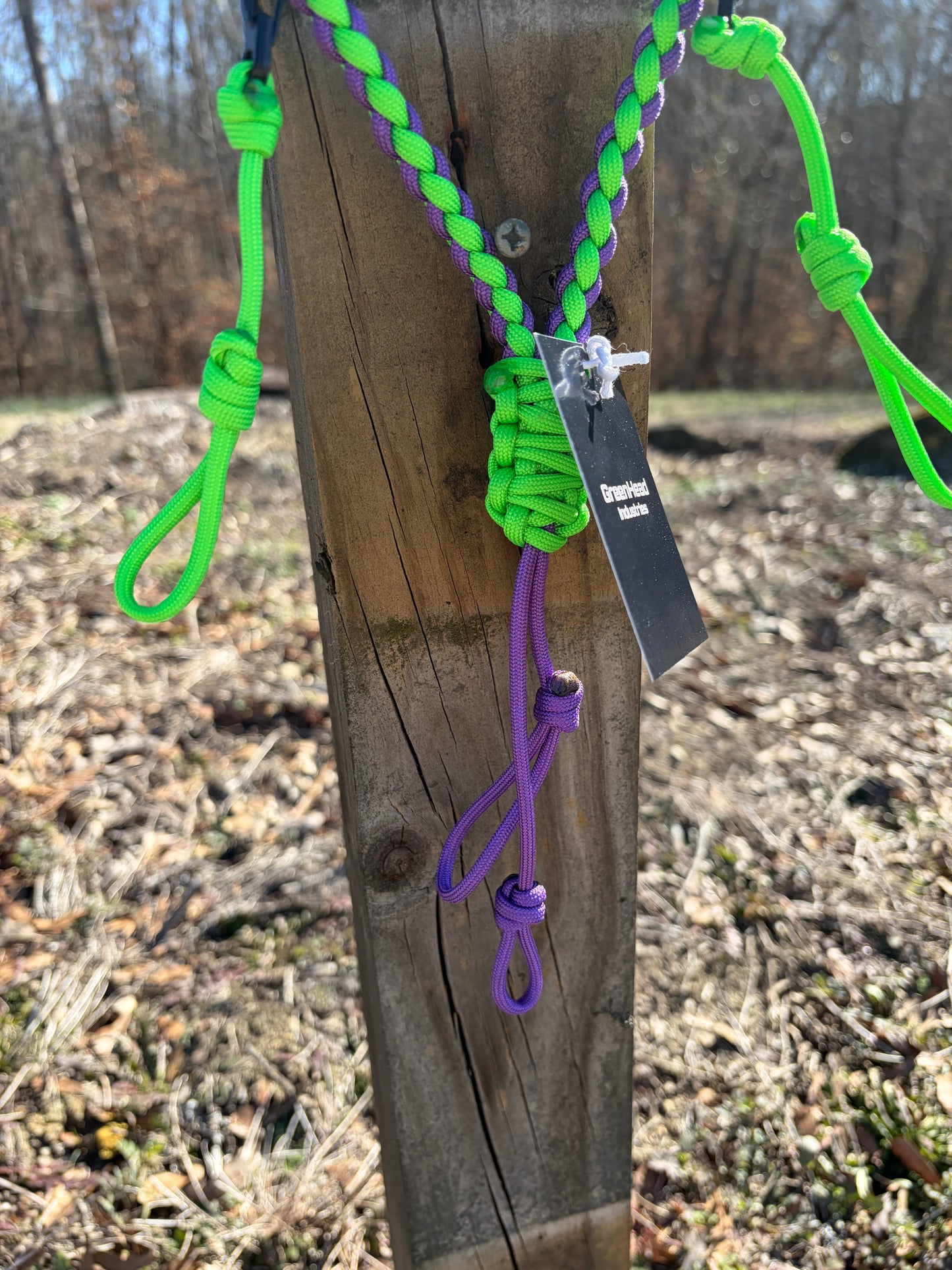 Custom paracord duck call lanyard