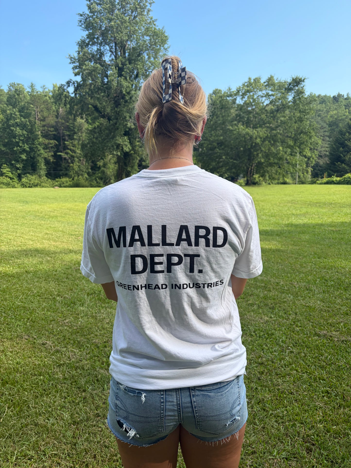 Mallard Dept | T-Shirt | White