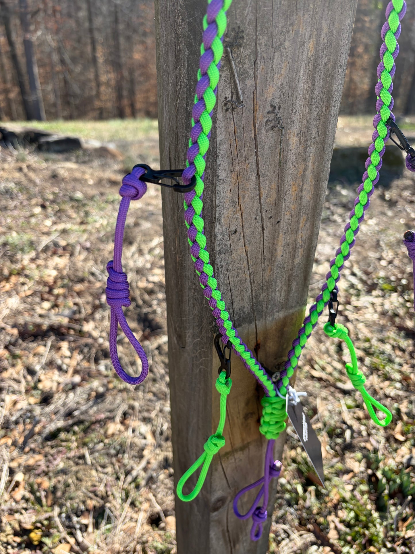 Custom paracord duck call lanyard